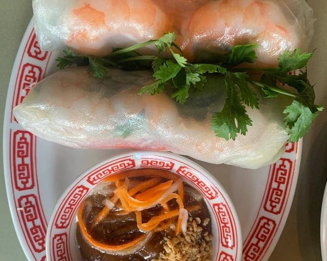A1. Pork and Shrimp Spring Rolls (2 pcs).
