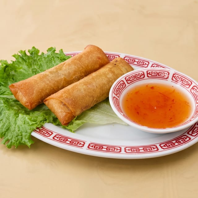 Pork Egg Rolls.