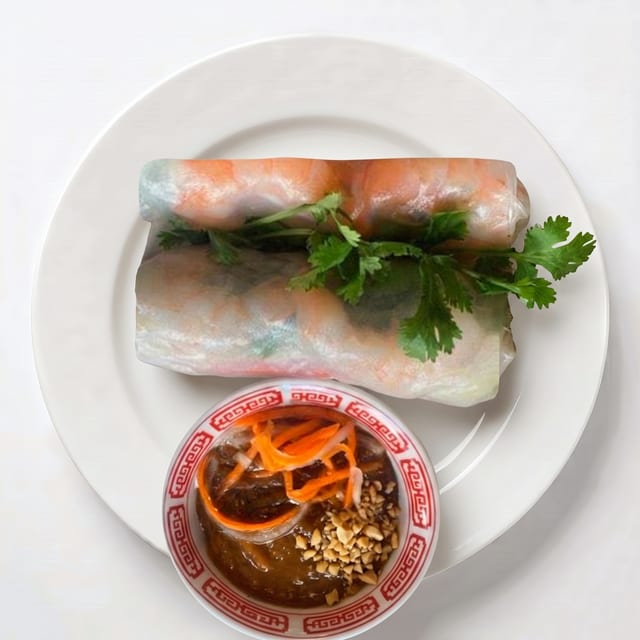 A1. Pork and Shrimp Spring Rolls.