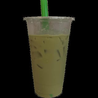 Green Ice Milk Tea