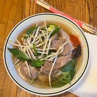 B3. Rare Steak and Meatball Pho Bowl