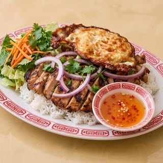 R3. Grilled Lemongrass Chicken Rice Plate